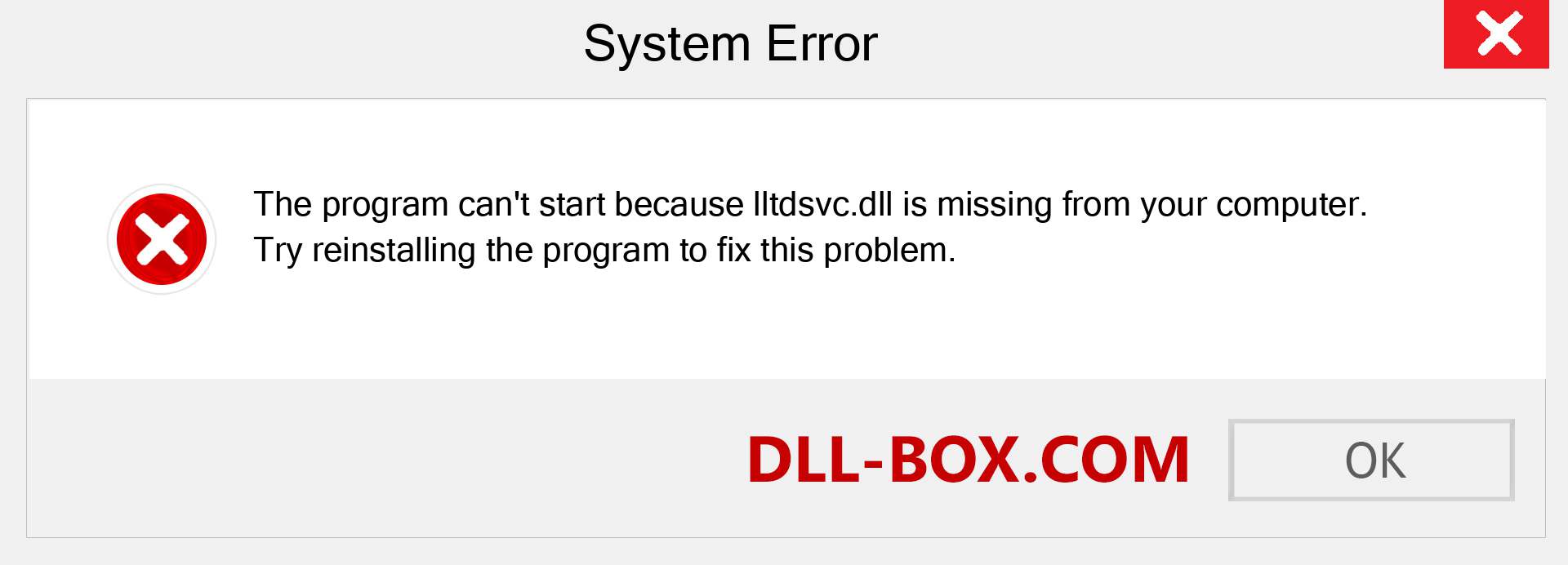  lltdsvc.dll file is missing?. Download for Windows 7, 8, 10 - Fix  lltdsvc dll Missing Error on Windows, photos, images